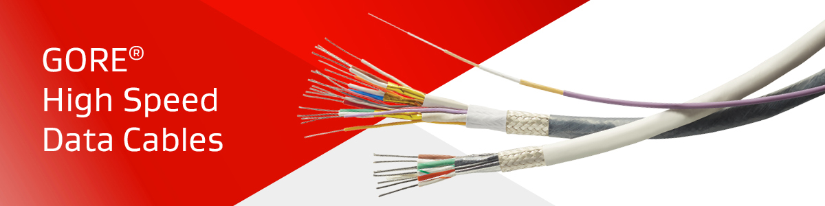 GORE® High Speed Data Cables for aerospace & defense applications.